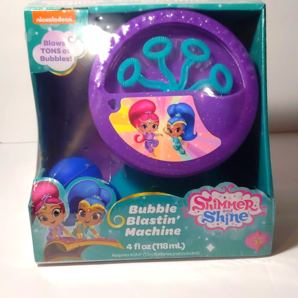 Bubble blasting machine